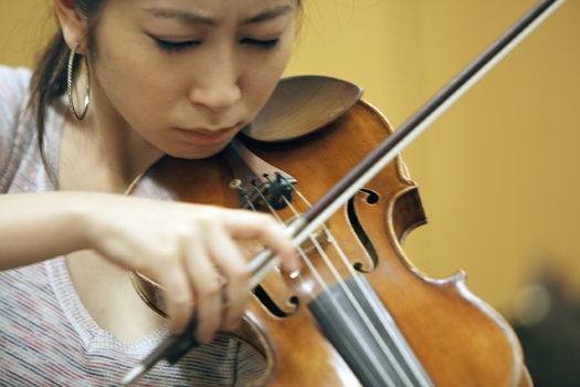 Mayu Kishima, Violine © Sonja Werner Fotografie